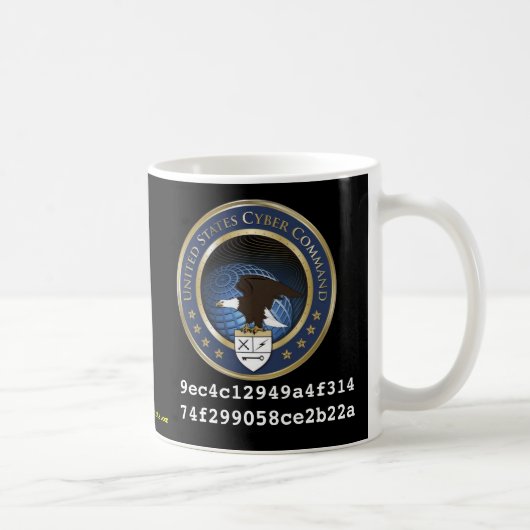 Mug U.S. Commande de Cyber (Droite)