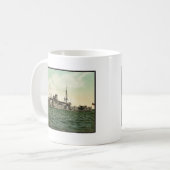 Mug U.S.S. Le "Texas" Photochrom classique (Devant gauche)