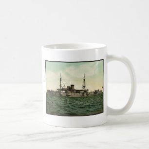 Mug U.S.S. Le "Texas" Photochrom classique