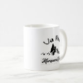Mug UA POU (Noir) (Devant droit)