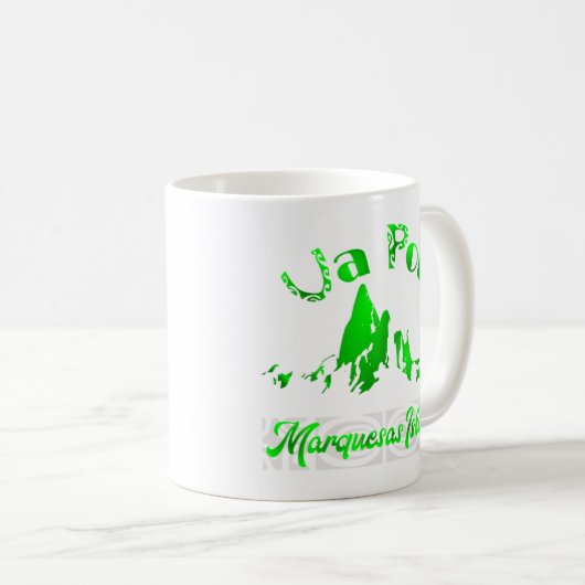 Mug UA POU (vert) (Devant droit)