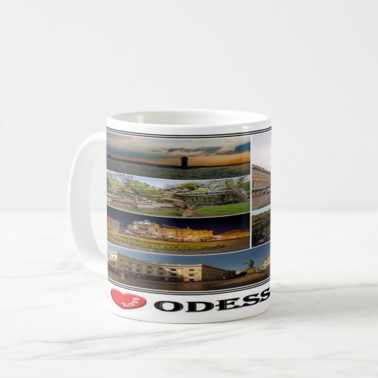 Mug UA Ukraine - Odessa - (Devant gauche)