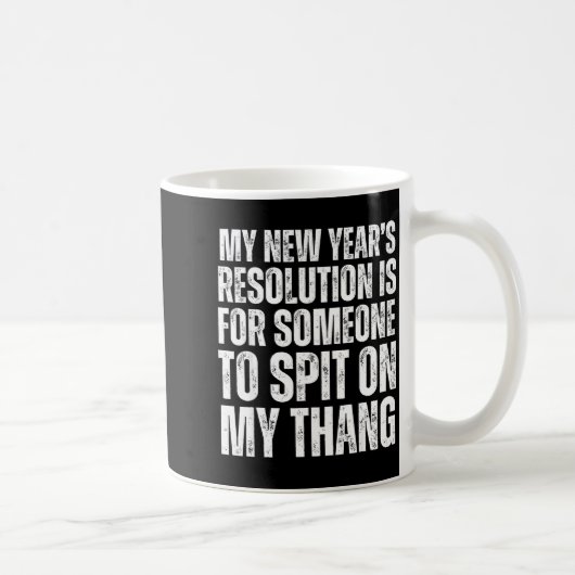 Mug Ual Innuendo Funny Offensive Adult Humor New Years (Droite)