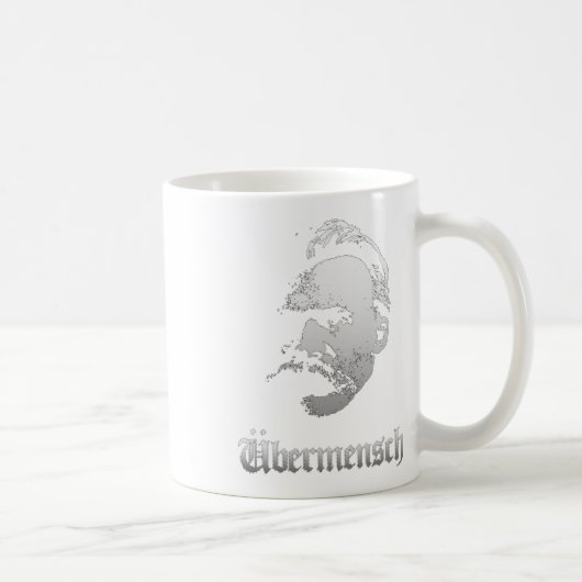 Mug Ubermensch – Friedrich Nietzsche Best German Philo (Droite)