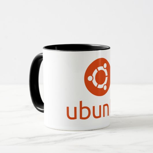 Mug Ubuntu Linux (Devant gauche)