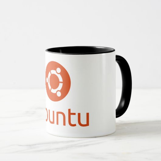 Mug Ubuntu Linux (Devant droit)