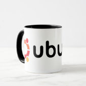 Mug Ubuntu Linux Open Source (Devant gauche)