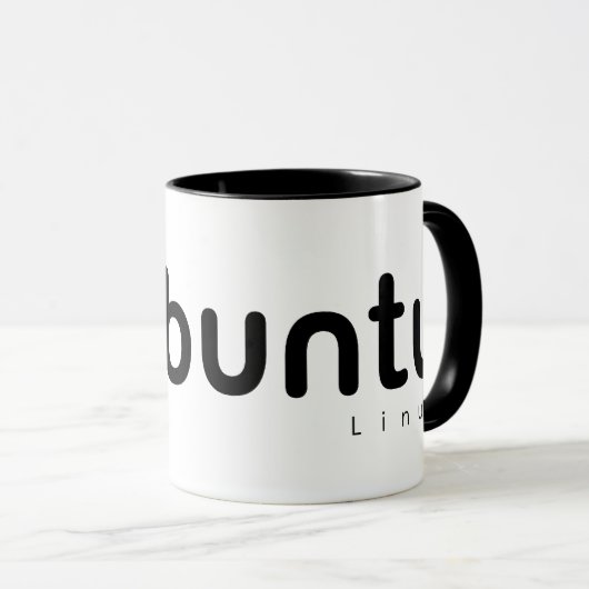 Mug Ubuntu Linux Open Source (Devant droit)