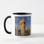 Mug UE, Espagne, Catalogne, Barcelone. Antonio Gaudi's (Gauche)