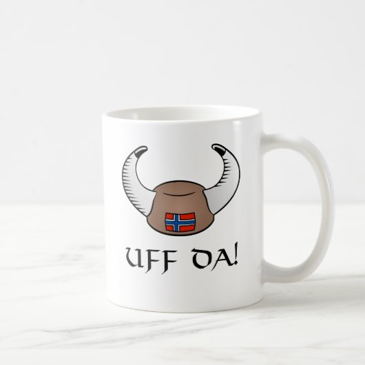 Mug Uff DA ! Casquette de Viking (Droite)