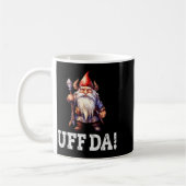 Mug Uff Da Norwegian Quote Scandinavian Viking Gnome  (Gauche)