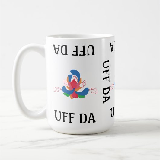 Mug UFF DA peinture moderne (Gauche)