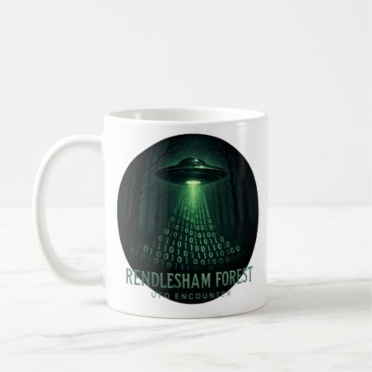 Mug UFO de la forêt de Rendlesham (Gauche)