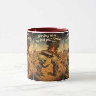 Mug UFO Roswell 40-50s