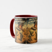 Mug UFO Roswell 40-50s (Devant gauche)