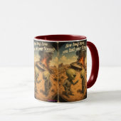 Mug UFO Roswell 40-50s (Devant droit)