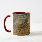 Mug UFO Roswell 40-50s (Gauche)