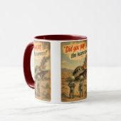 Mug UFO Roswell 40-50s (Devant gauche)