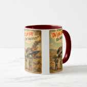 Mug UFO Roswell 40-50s (Devant droit)
