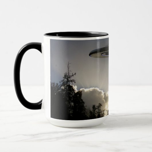 Mug UFO Ufology Alien Coffee Cup (Gauche)