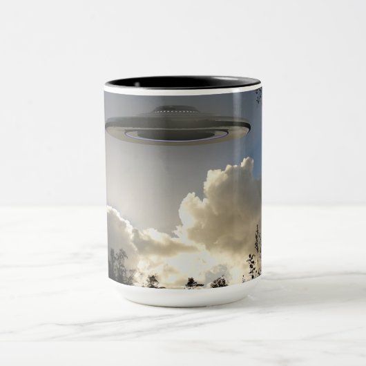 Mug UFO Ufology Alien Coffee Cup (Centre)
