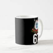 Mug Ugly Christmas Sweater Yeti Gorilla Reindeer 67  (Devant droit)