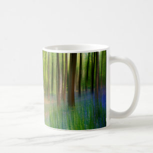 Mug UK Angleterre Bois de chêne à jacinthe en printe