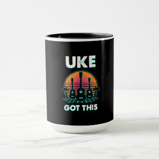 Mug Uke A Obtenu Ce Drôle Ukulele Player Guitare Music