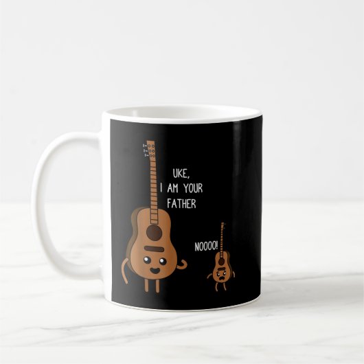 Mug Uke Je Suis Ton Père Funny Ukulele Banjo Guitare P (Gauche)