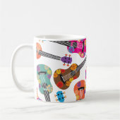 Mug Ukeleles coloré (Gauche)