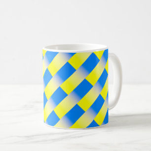 Mug Ukraine bleue et jaune Inspiration de la paix anti