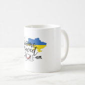 Mug Ukraine Born - fière Ukraine (Devant droit)
