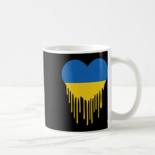 Mug Ukraine Cœur Saignant Soutien Et Solidarité Avec L