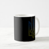 Mug Ukraine Drapeau Et Trident Ukraine (Devant droit)