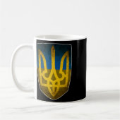 Mug Ukraine Flag And Trident Ukrainian  (Gauche)