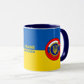 Mug Ukraine - Pas l'emprise russe (Devant droit)
