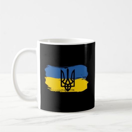 Mug Ukraine Ukrainien Drapeau Ukrainiens (Gauche)