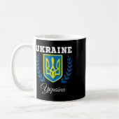 Mug Ukraine Ukrainiens Ukrainien Kiev Trysub Drapeau 5 (Gauche)