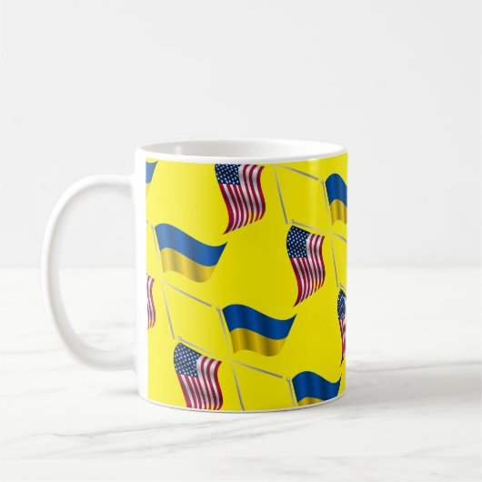 MUG UKRAINE USA (Gauche)
