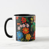 Mug Ukrainian folk art pattern  (Gauche)