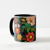 Mug Ukrainian folk art pattern  (Devant gauche)