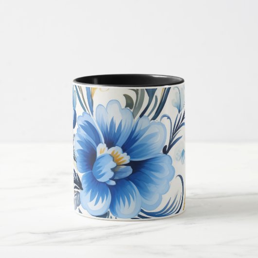 Mug Ukrainian folk art pattern (Centre)