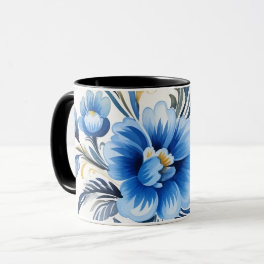 Mug Ukrainian folk art pattern (Devant gauche)