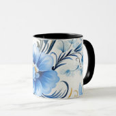 Mug Ukrainian folk art pattern (Devant droit)