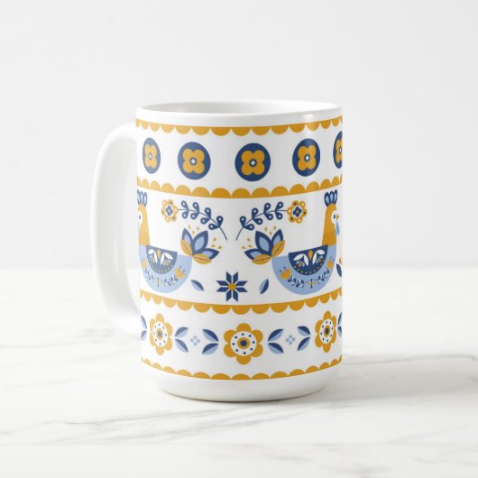 Mug Ukrainian ornament (Devant gauche)