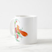 Mug Ukrainian traditional Petrikivka art  (Devant gauche)