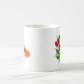 Mug Ukrainian traditional Petrikivka art  (Centre)