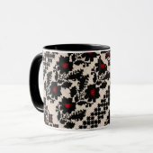 Mug Ukrainian traditional vushuvanka folk art (Devant gauche)