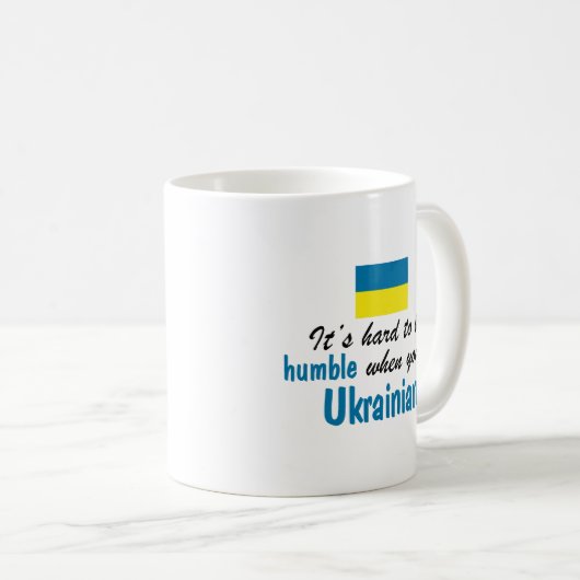 Mug Ukrainien humble (Devant droit)