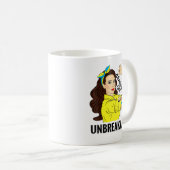 MUG UKRANIAN GIRL UNBREAKABBLE BLEU JAUNE (Devant droit)